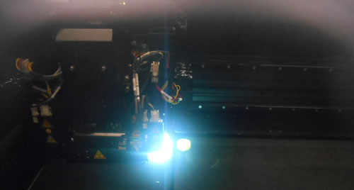 3Dプリンタ工房の作業風景